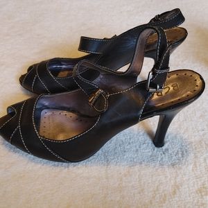 BCBG Peep Toe Heels